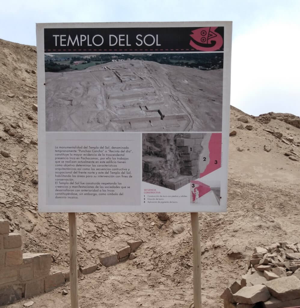 Pachacamac sun temple
