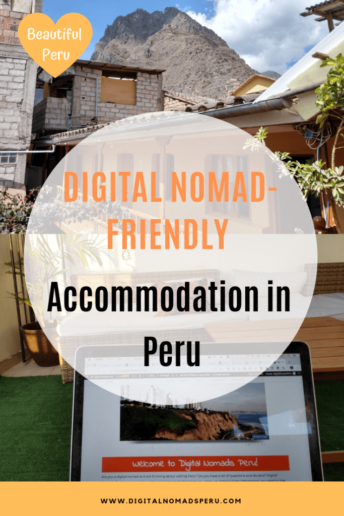 Digital nomad-friendly accommodation in Peru