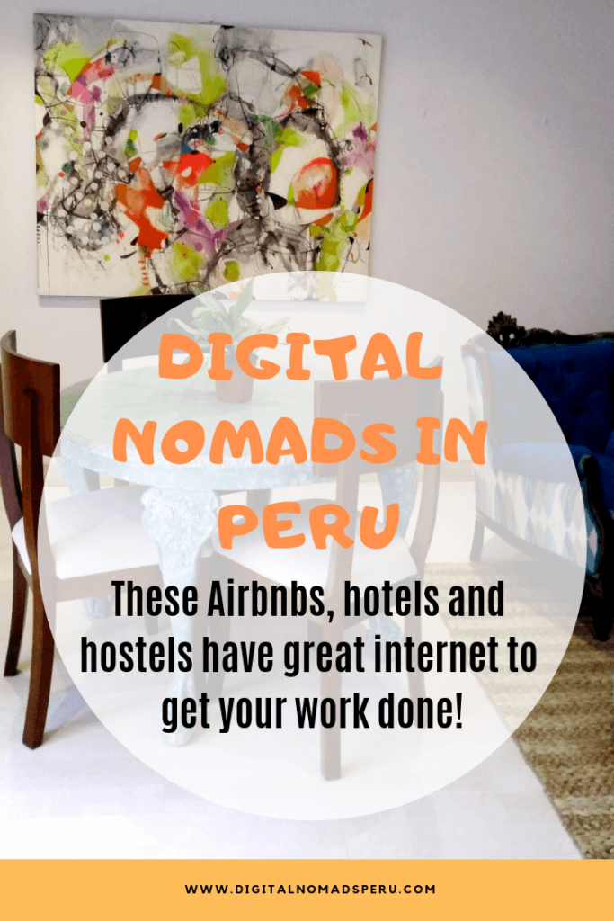 Digitalnomad-friendly accommodation in Peru